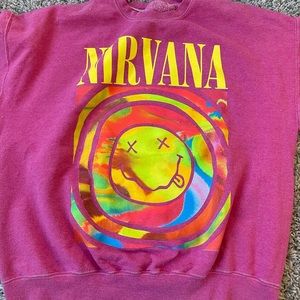 urban outfitters nirvana sweatshirt
